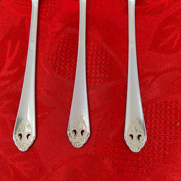 6 TeaSps Holmes & Edwards LOVELY LADY Teaspoons International Silver Plate 1937 - Picture 12 of 16